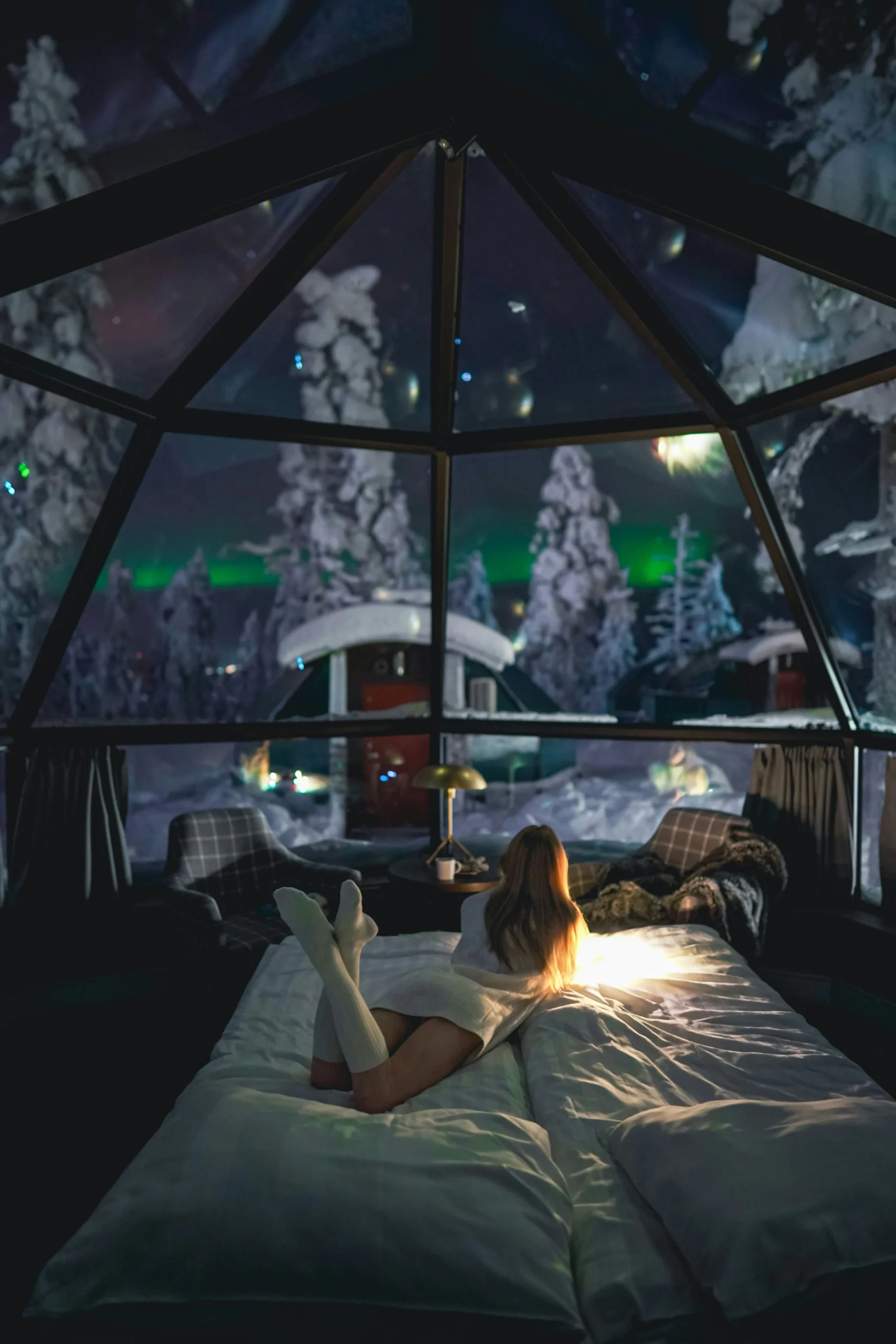 Igloo hotel.